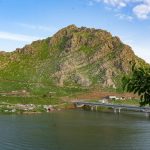 Breathtaking view of a mountain and lake in Kurdistan, perfect for nature enthusiasts and travelers.